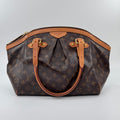 Louis Vuitton Tivoli GM Monogram Canvas Handbag Vintage LV Satchel Bag