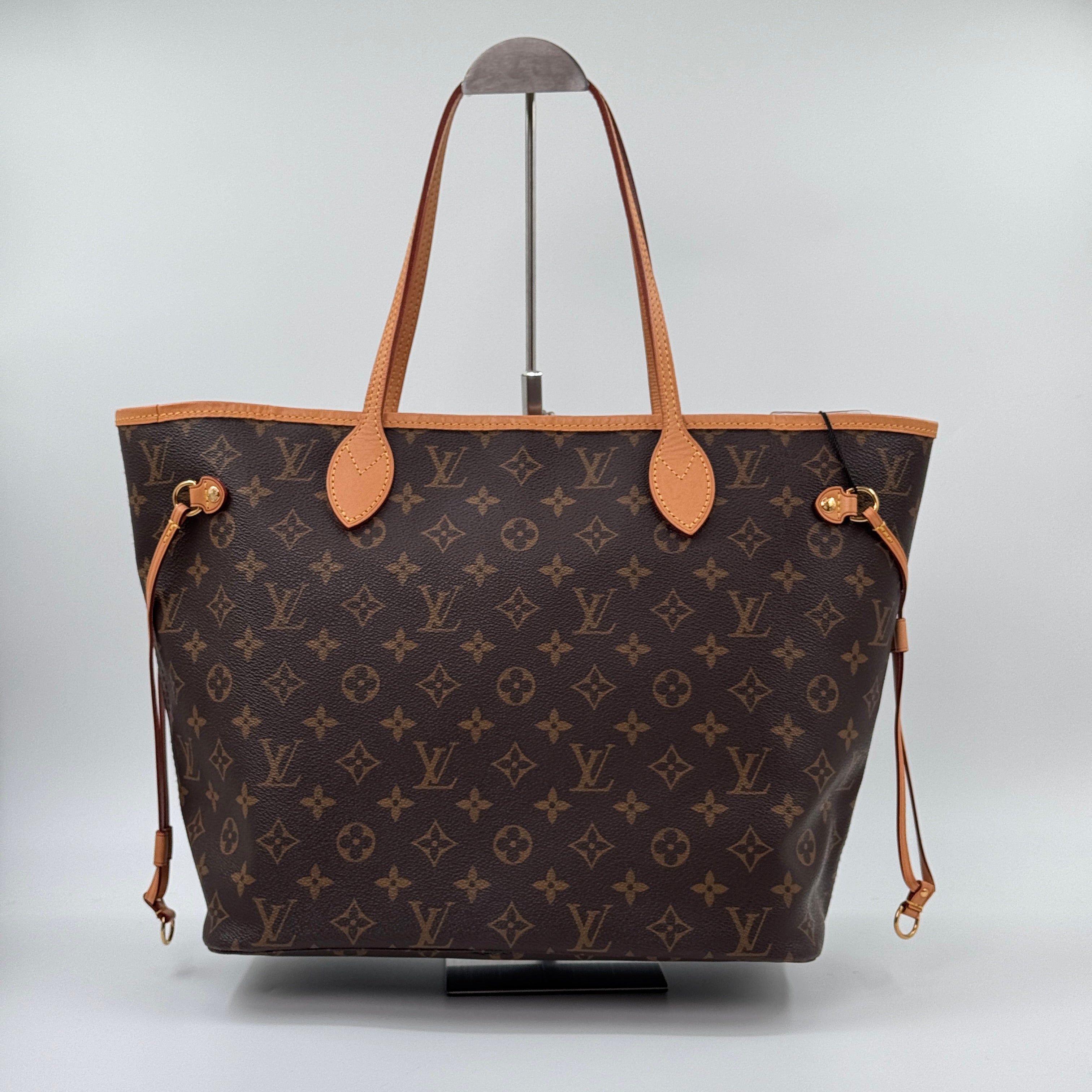 Pre‑owned Louis Vuitton Neverfull MM Monogram Canvas Tote Shoulder Bag