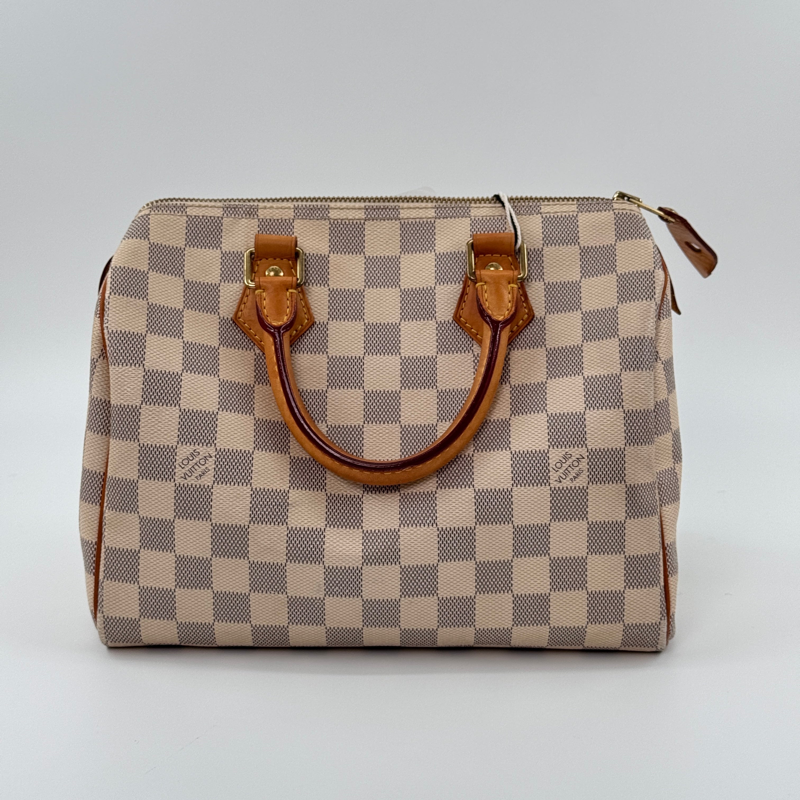 Louis Vuitton Speedy 25 Damier Azur Handbag