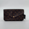 Christian Dior Blue Patent Leather Cannage Wallet on Chain (WOC)