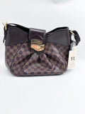 Louis Vuitton canvas Shoulder Bags Sistina PM Damier Ebene – Excellent Condition with Dust Bag