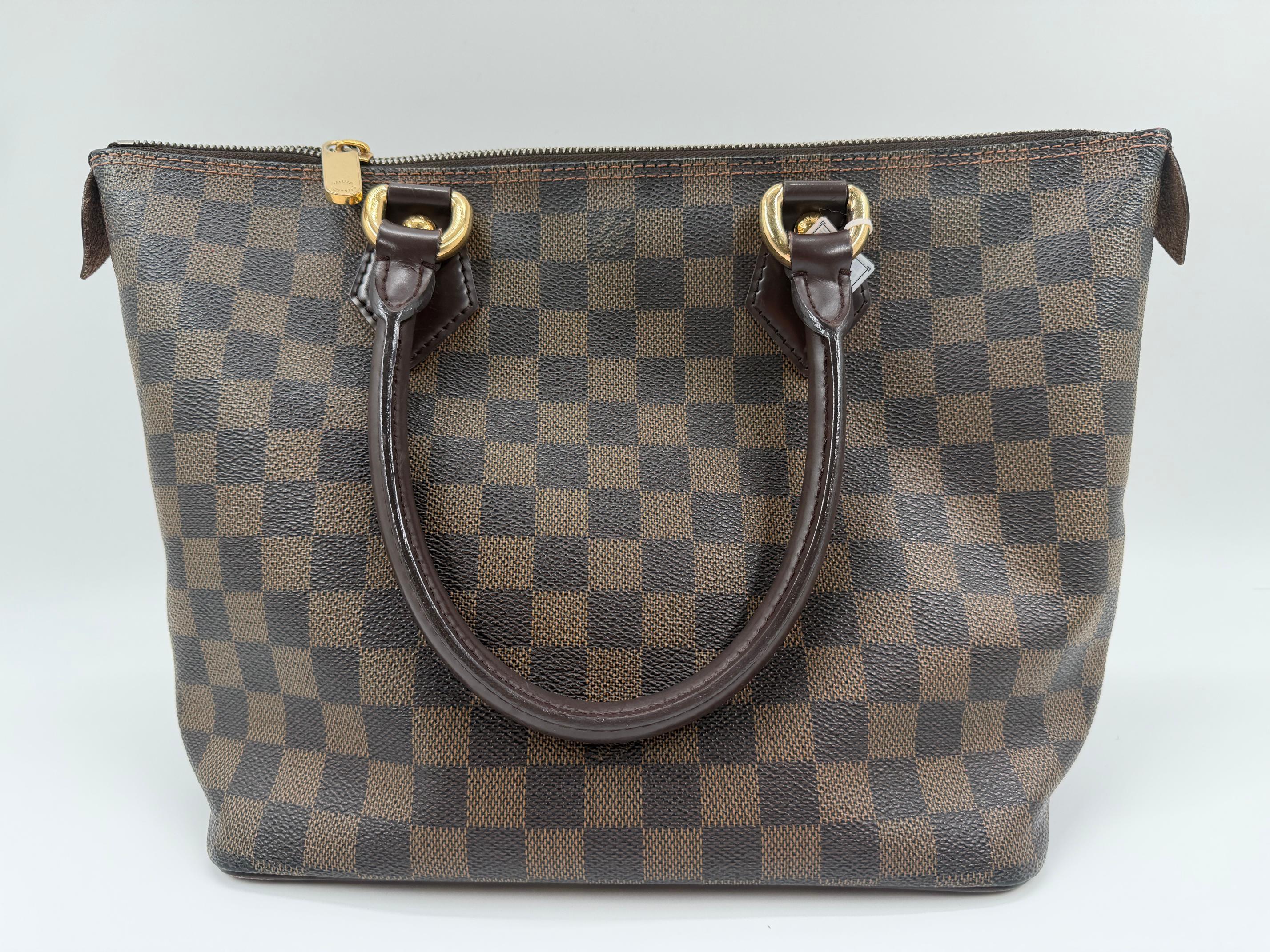 Louis Vuitton canvas tote bags Saleya MM Damier Tote Bag