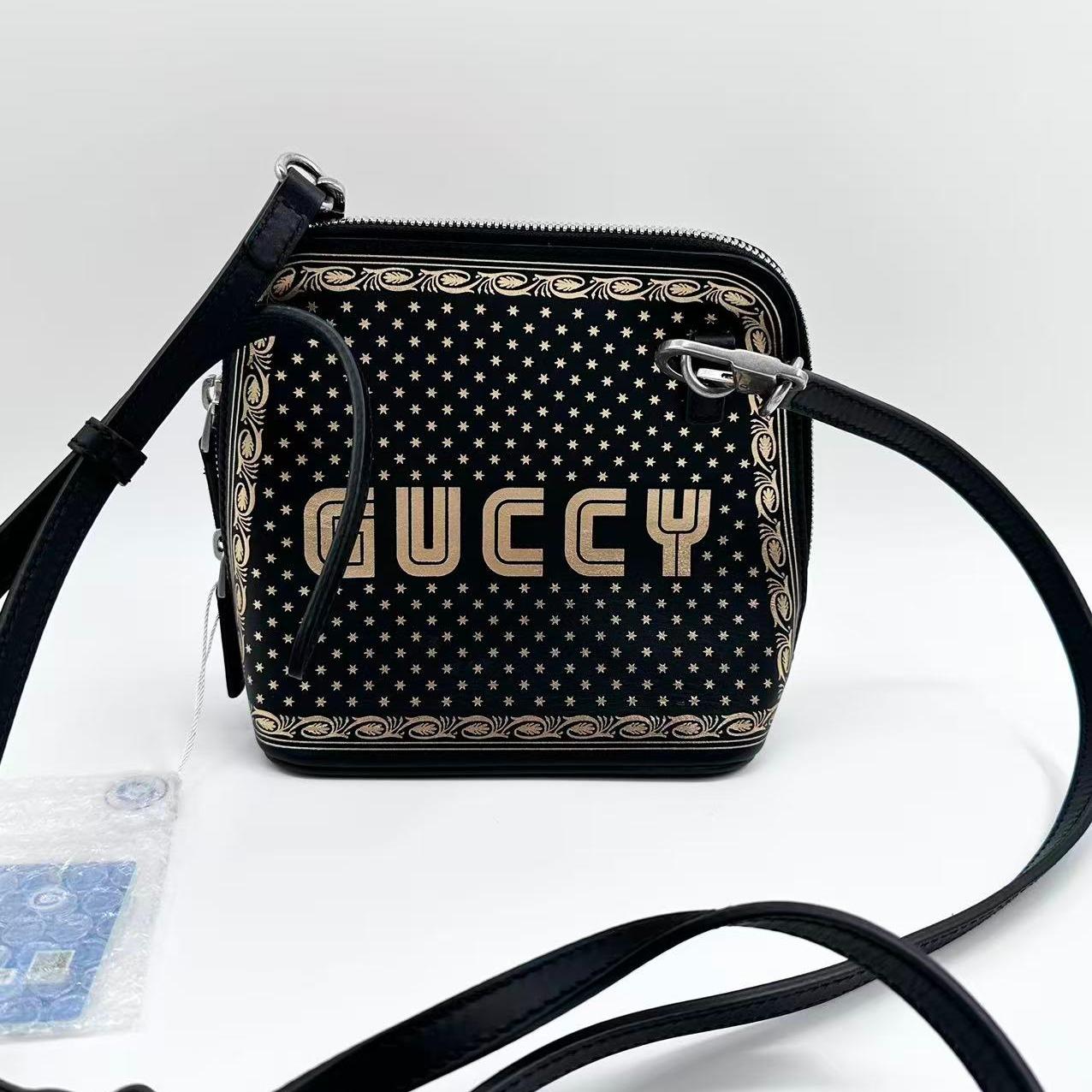 GUCCI leather Crossbody Bags Guccy Star Print Camera Bag
