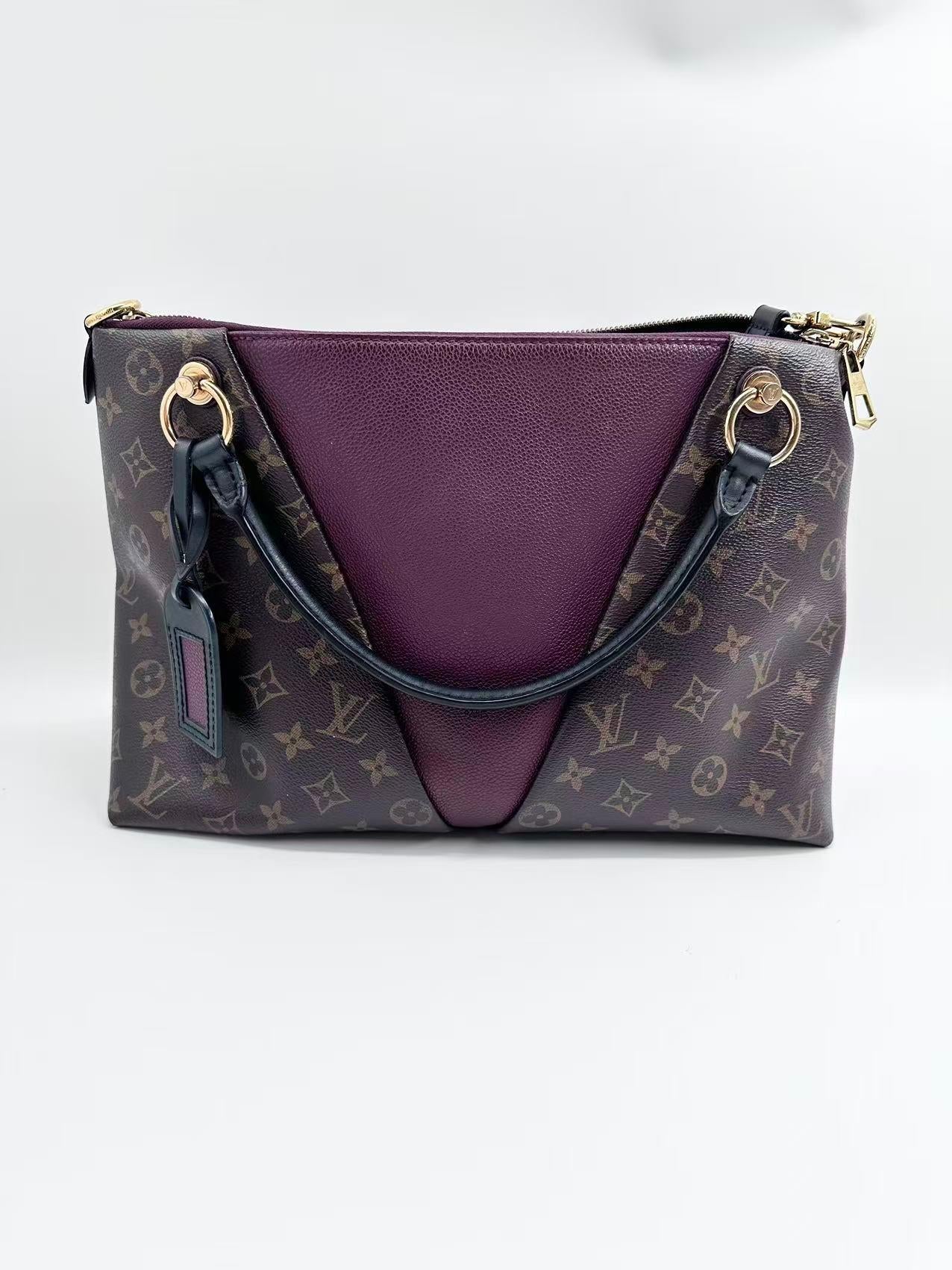 Louis Vuitton canvas Shoulder Bags Limited Edition Purple Monogram Handbag