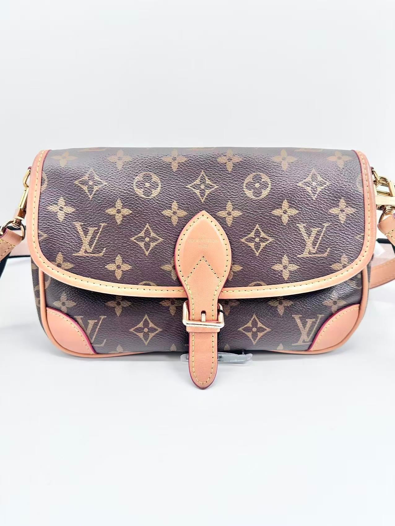 Louis Vuitton canvas Crossbody Bags Diane Monogram Crossbody Bag