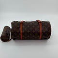 Louis Vuitton Papillon 30 Monogram Barrel Handbag With Pouch