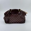 Pre‑owned Louis Vuitton Verona PM Damier Ebene Shoulder Handbag