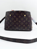Louis Vuitton canvas Crossbody Bags Classic Monogram Montaigne BB Handbag
