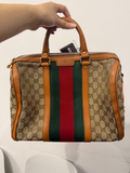 Gucci Vintage Web Boston Medium